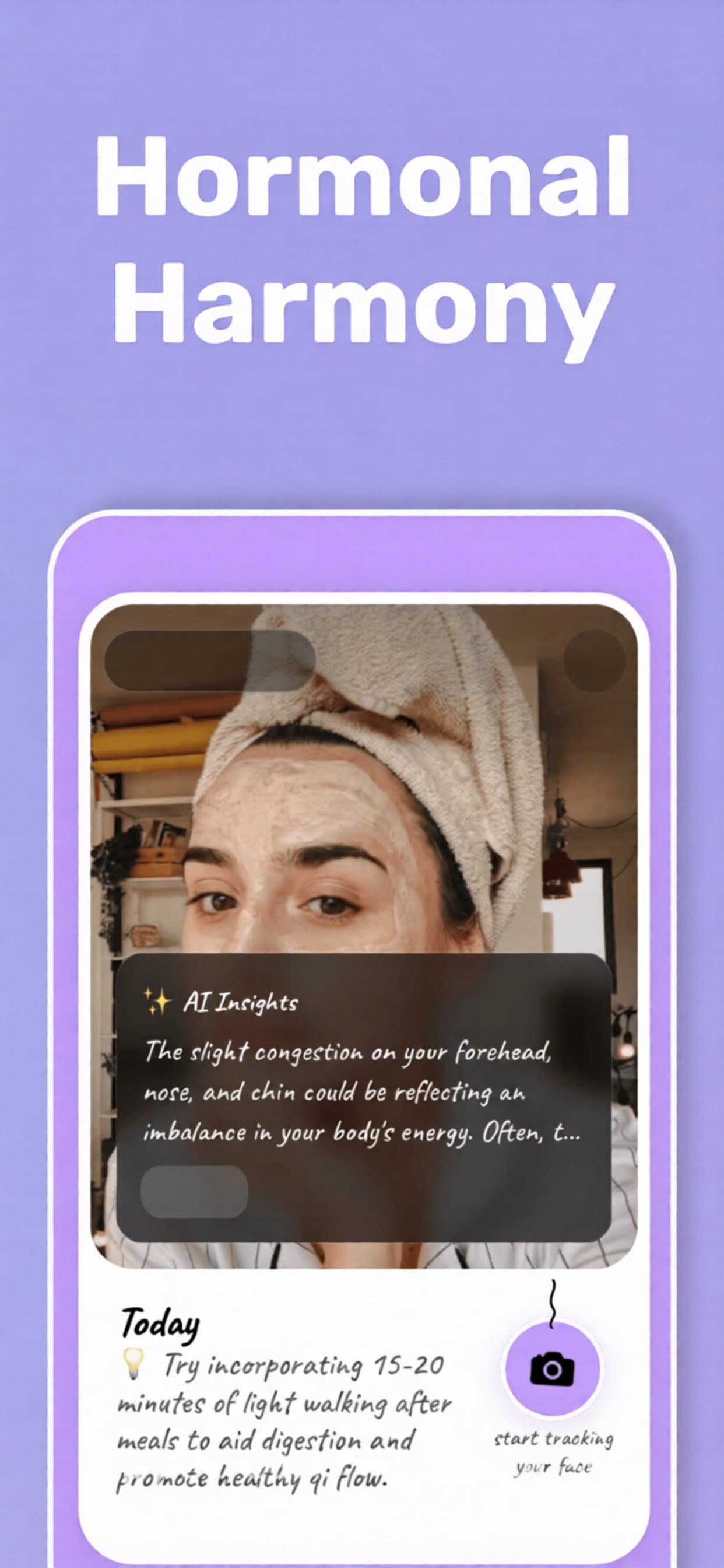 Daphne AI hormonal harmony screen